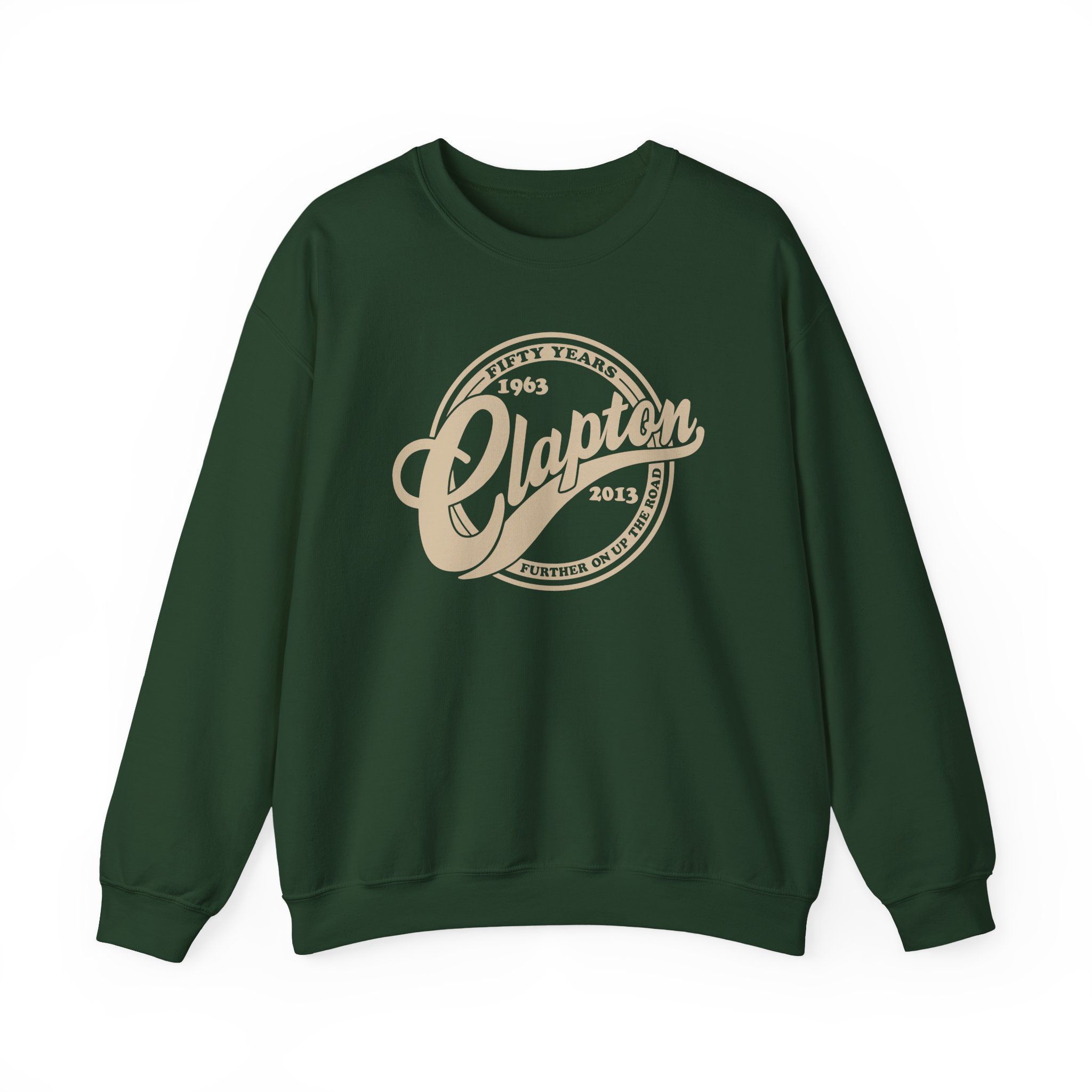 Eric Clapton 50 Years Unisex Heavy Blendâ„¢ Crewneck Sweatshirt