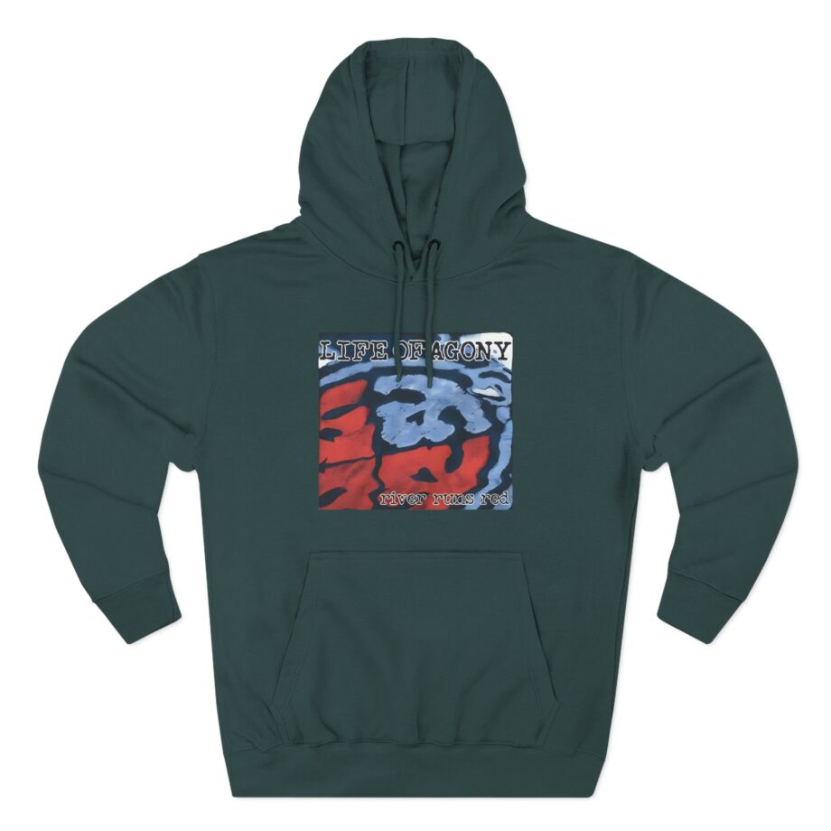 Life of Agony Through and Through Three-Panel Fleece Hoodie
