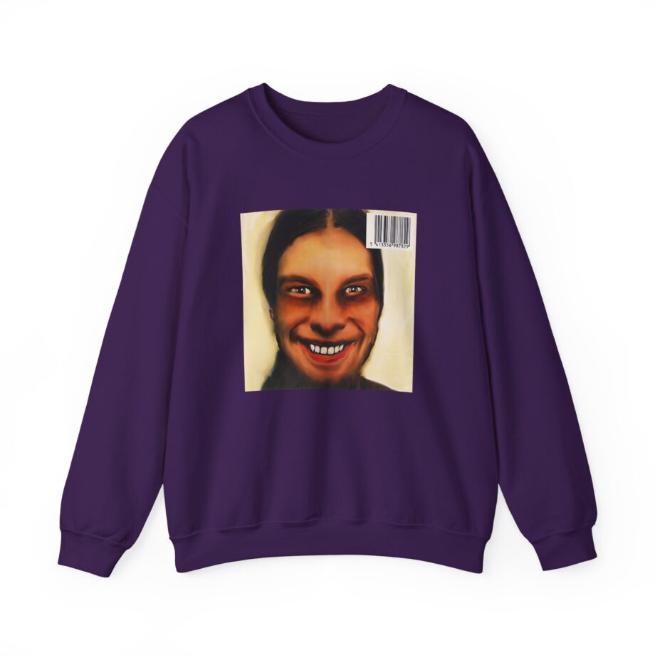 Aphex Twin I Care Because You Do  Album Cover Unisex Heavy Blend™ Crewneck Sweatshirt