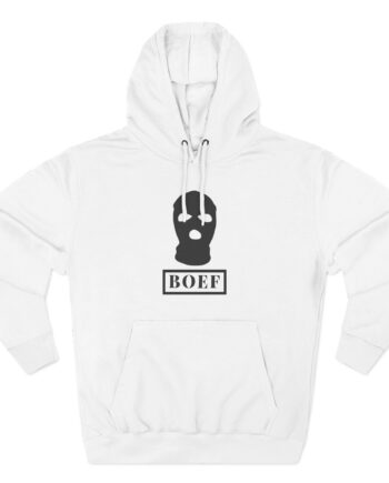 Boef Three-Panel Fleece Hoodie