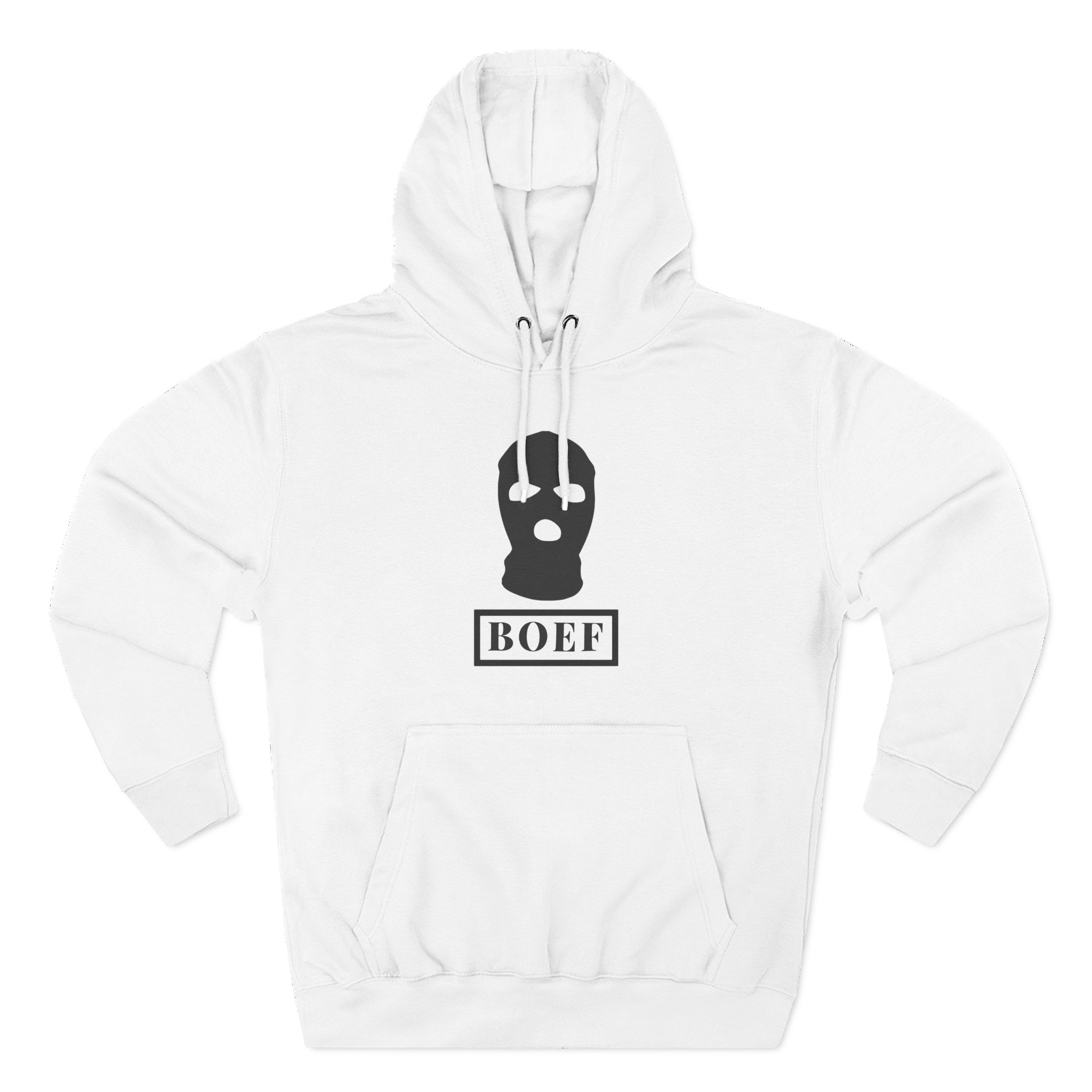 Boef Three-Panel Fleece Hoodie