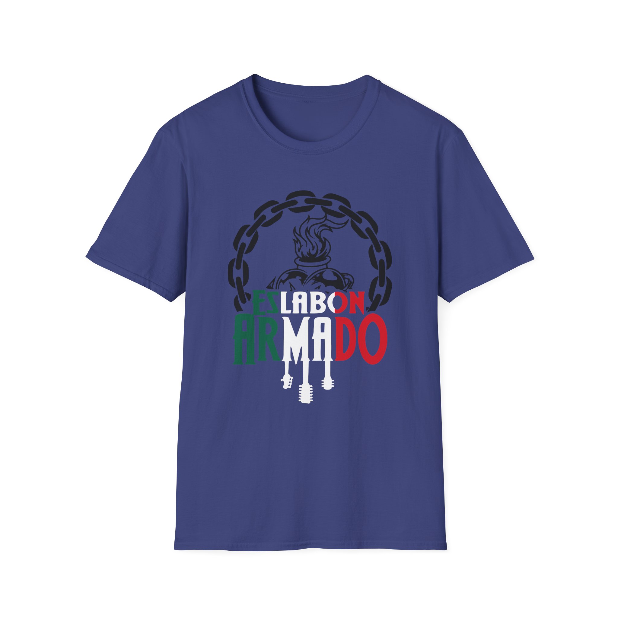 Eslabon Armado asà Lo Quiso Dios Unisex Softstyle T-Shirt