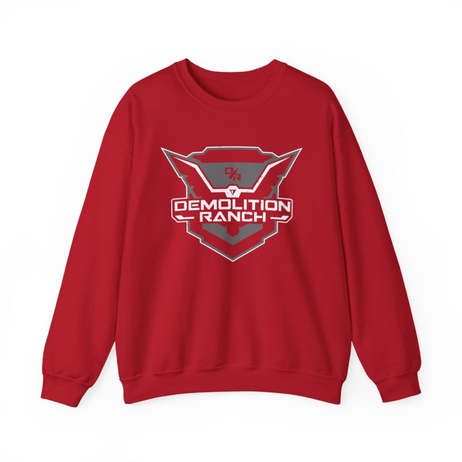 Demolition Ranch Monochrome Shield Unisex Heavy Blend™ Crewneck Sweatshirt