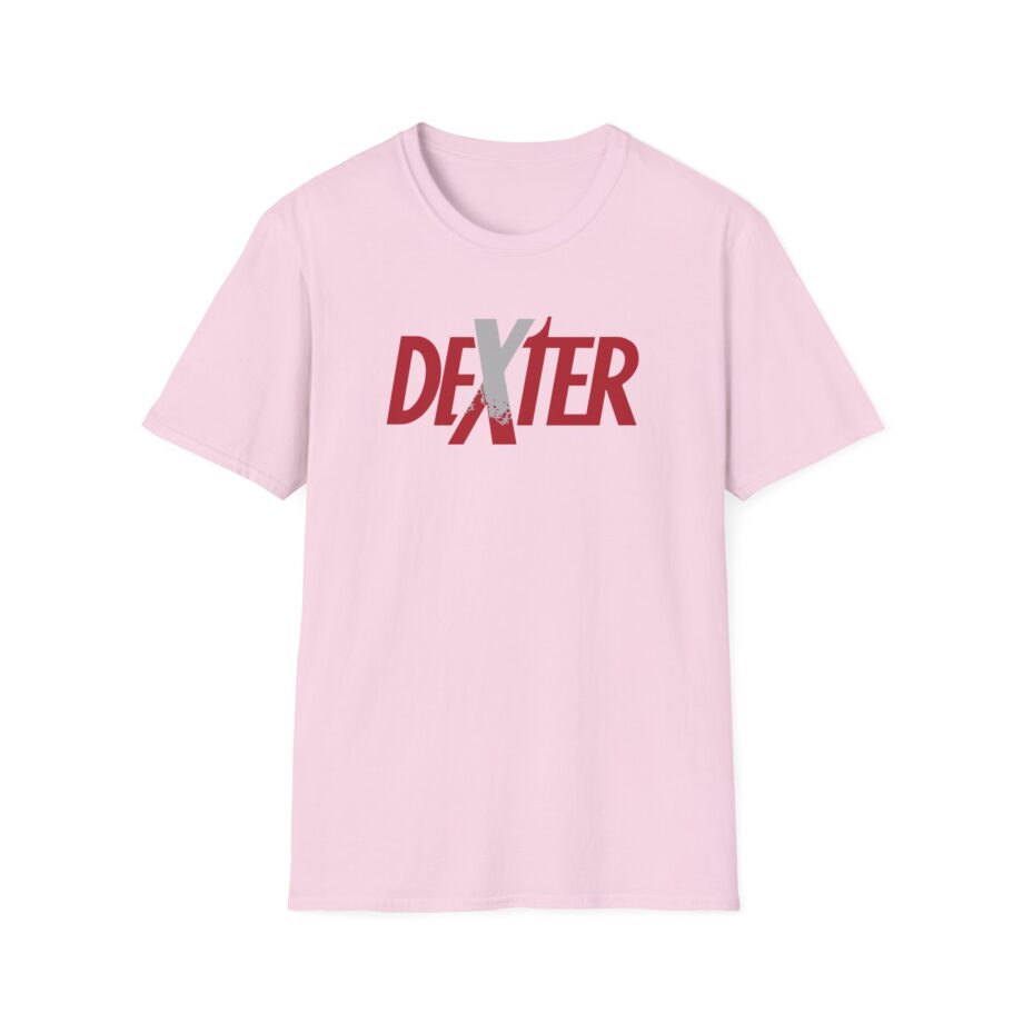 Dexter Spatter Logo Unisex Softstyle T-Shirt