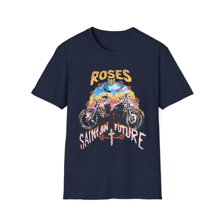 Saint Jhn Not a Cult X Freebandz Roses Unisex Softstyle T-Shirt
