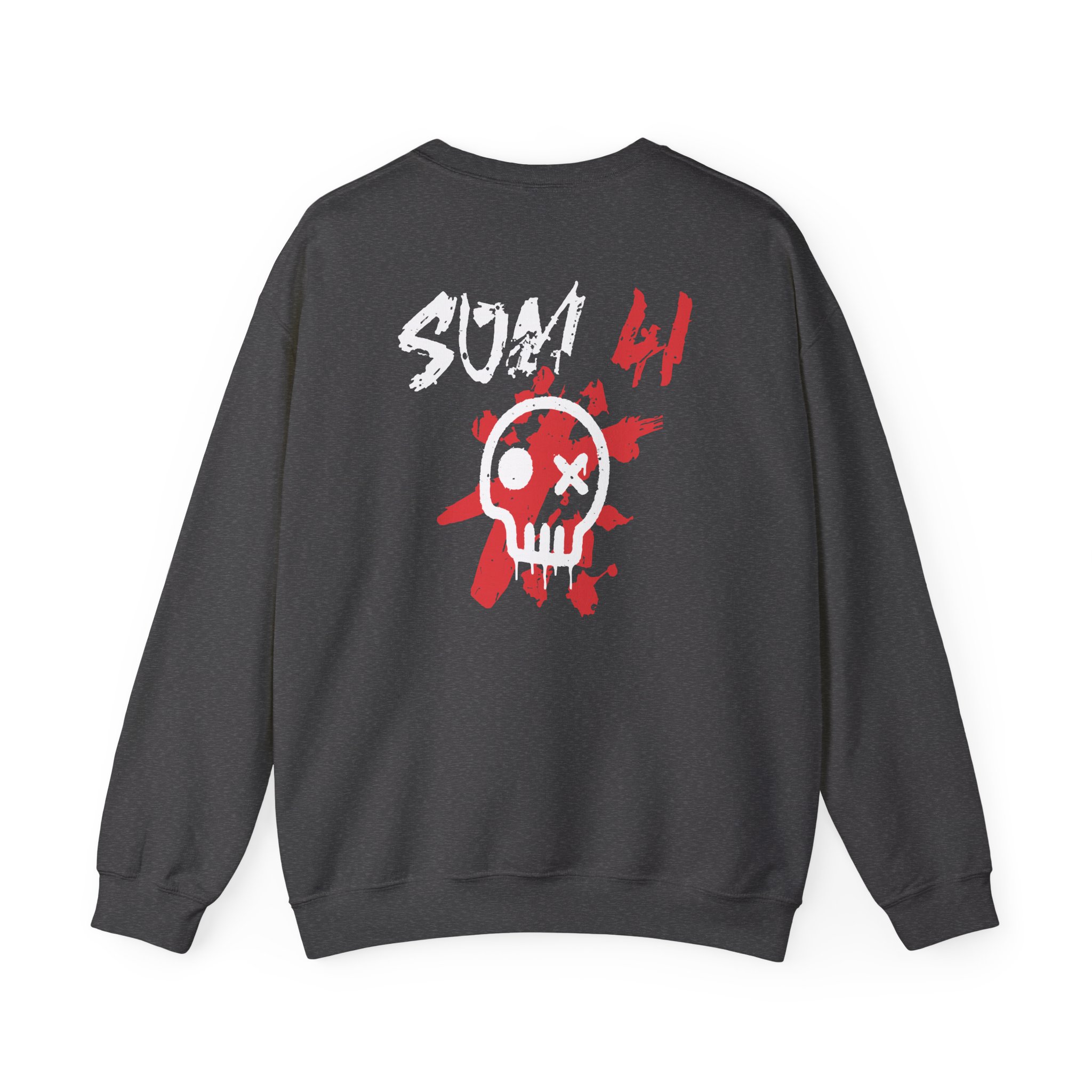 Sum 41 Skull Unisex Heavy Blendâ„¢ Crewneck Sweatshirt