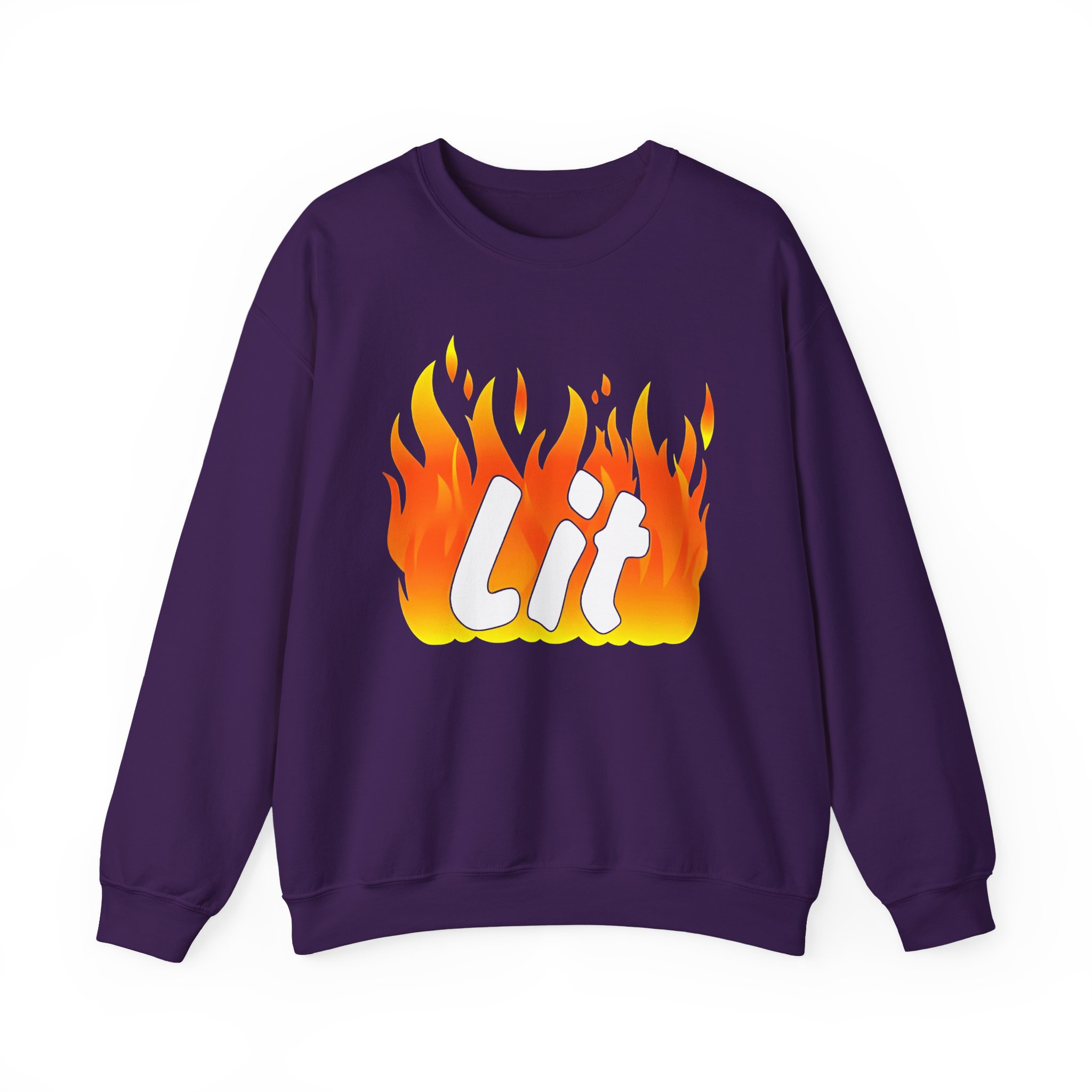 Dobre brothers Lit fire Unisex Heavy Blendâ„¢ Crewneck Sweatshirt