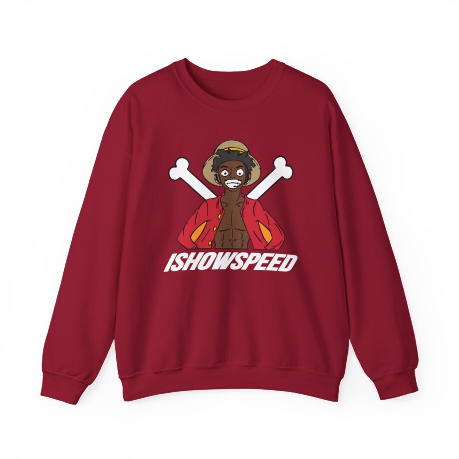 Luffy Ishowspeed Unisex Heavy Blend™ Crewneck Sweatshirt