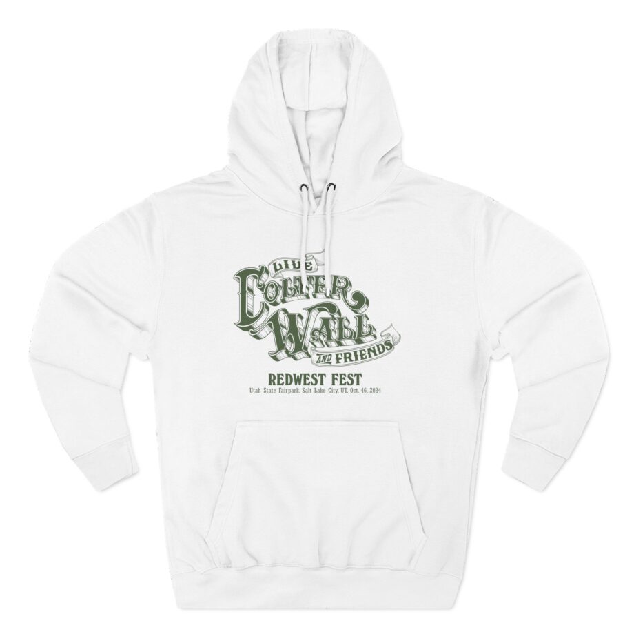 Colter Wall RedWest Fest Three-Panel Fleece Hoodie
