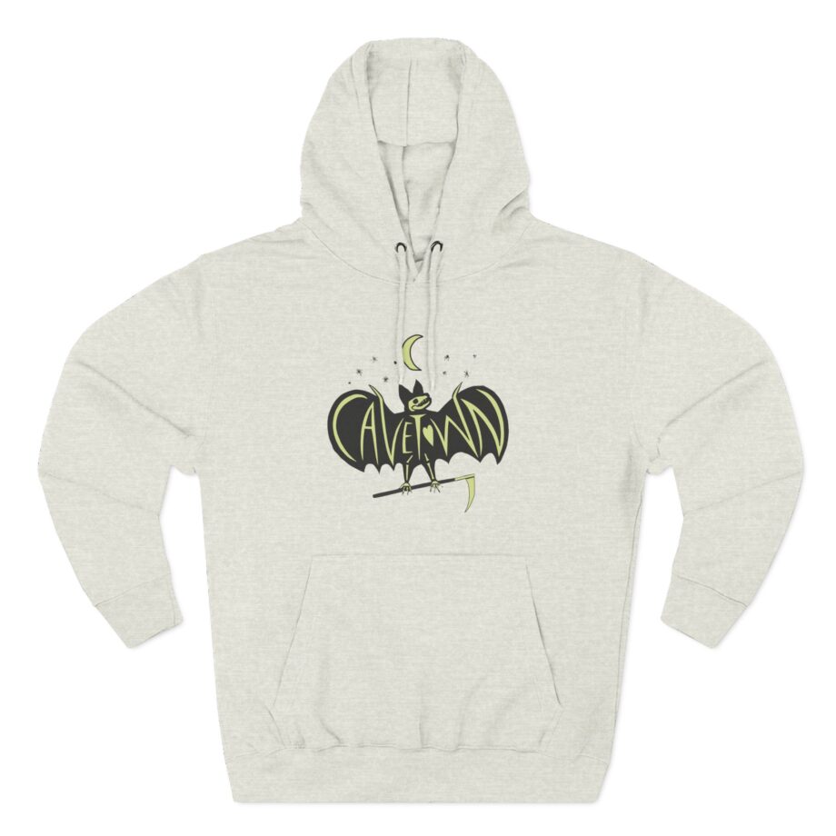 Cavetown Glow Bat Three-Panel Fleece Hoodie