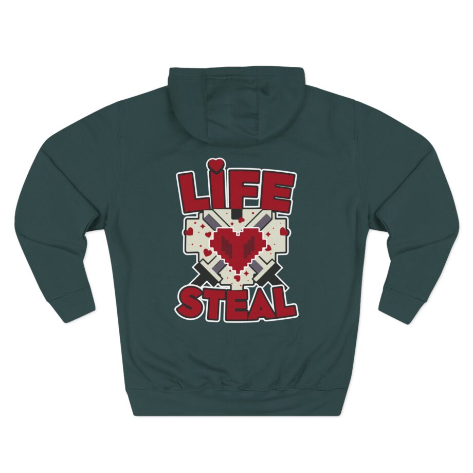 Clownpierce Lifesteal Three-Panel Fleece Hoodie