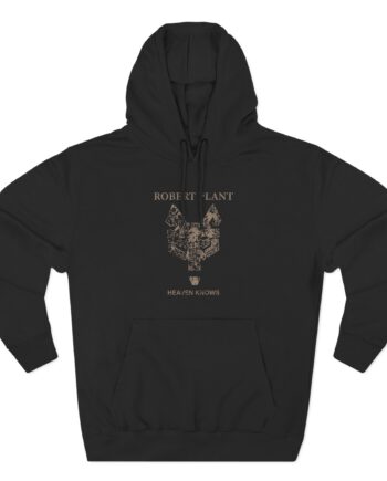 Robert Plant Heaven Knows Three-Panel Fleece Hoodie