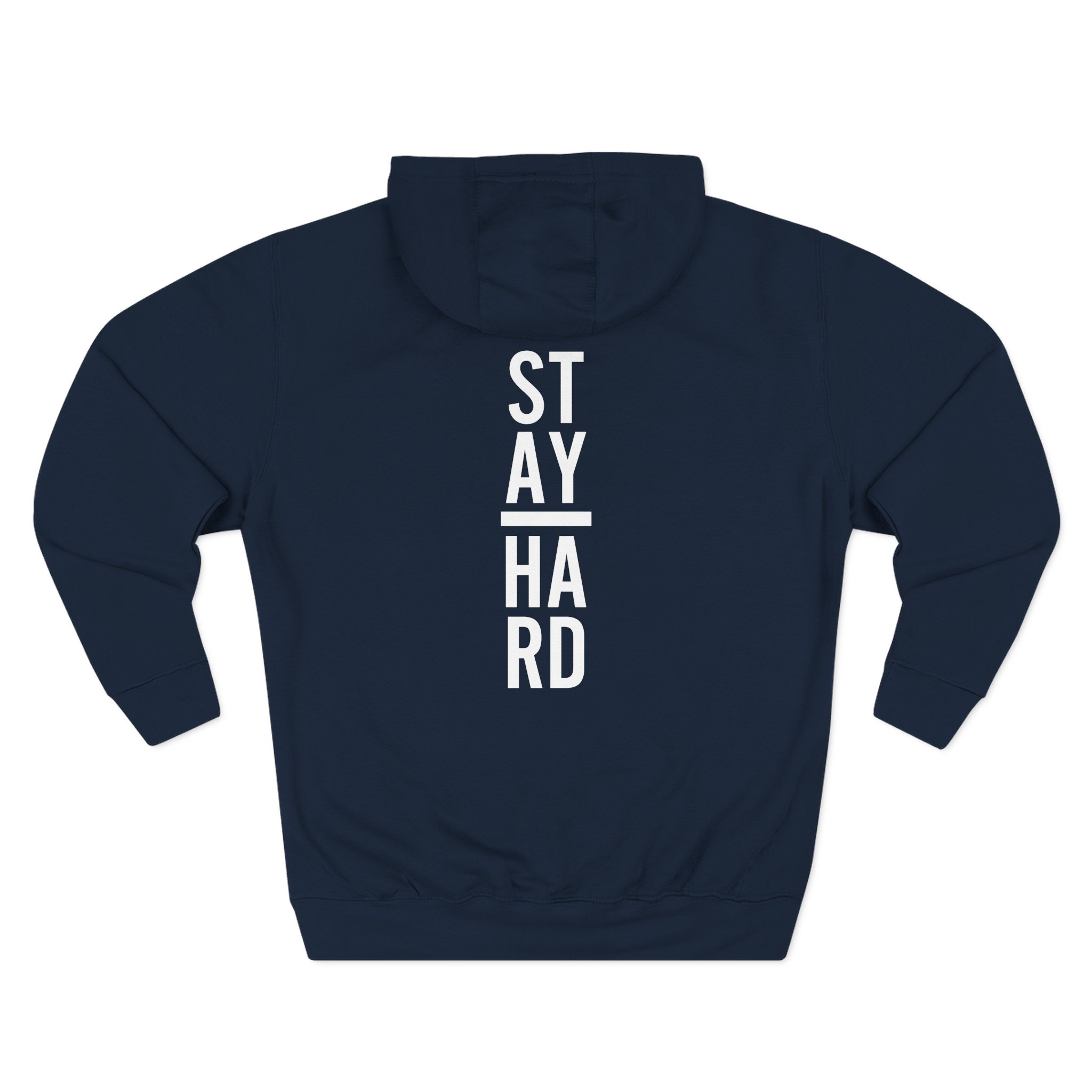 David Goggins  Stay Hard Three-Panel Fleece Hoodie