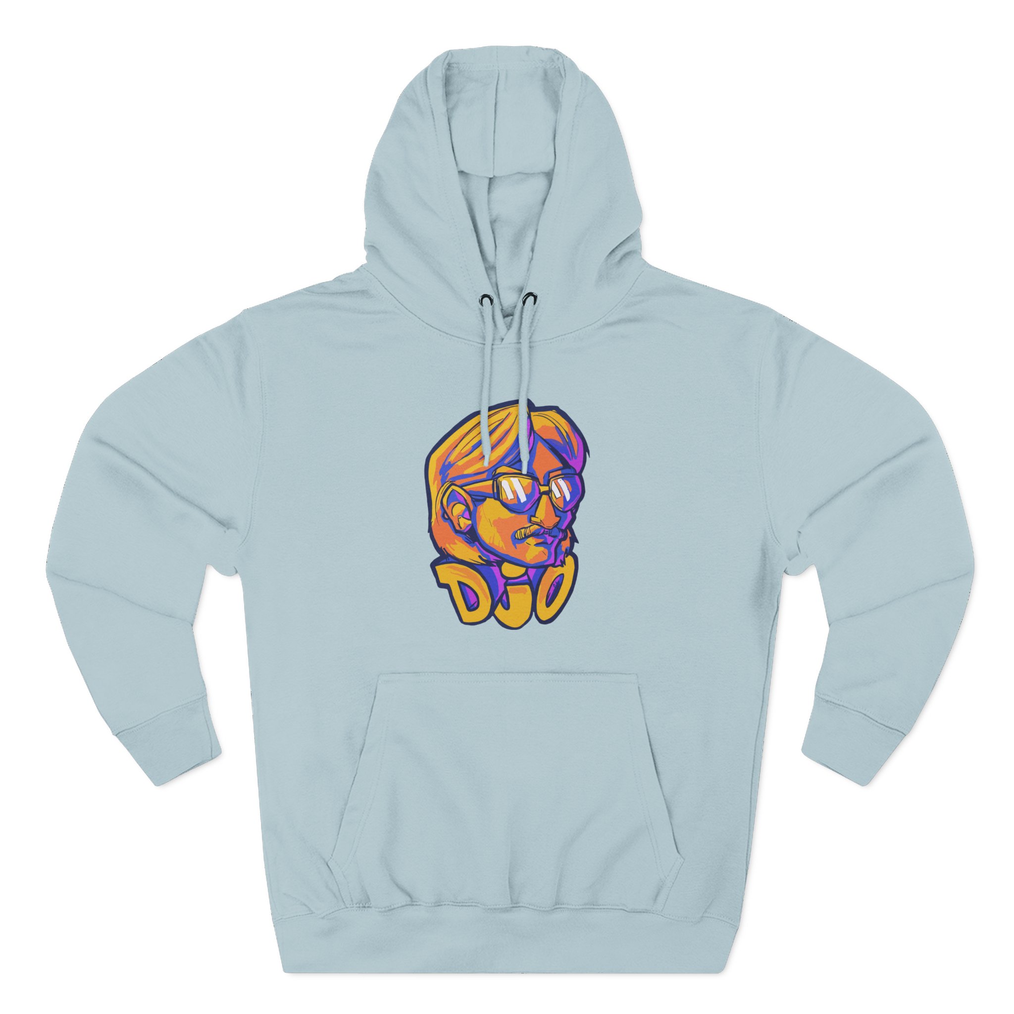 Djo Three-Panel Fleece Hoodie