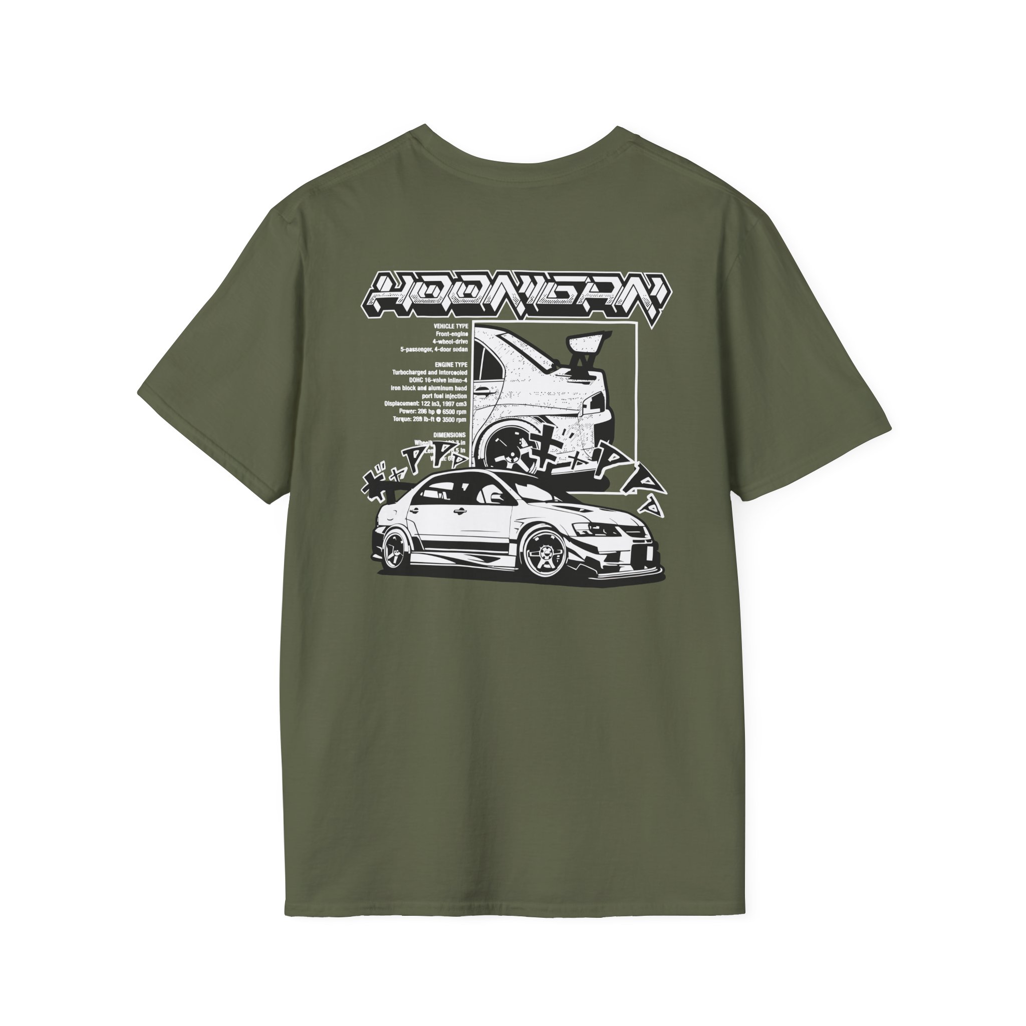 Ken Block Hoonigan Hardtail Unisex Softstyle T-Shirt