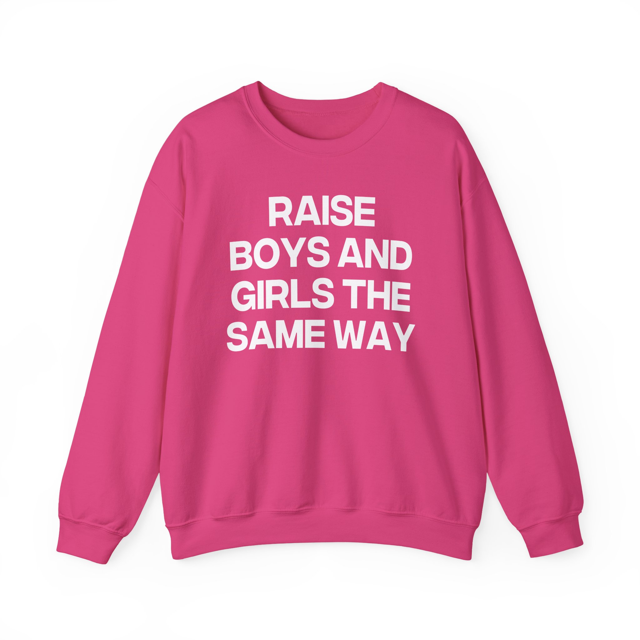 Jenny Holzer Raise the Same Way Unisex Heavy Blendâ„¢ Crewneck Sweatshirt