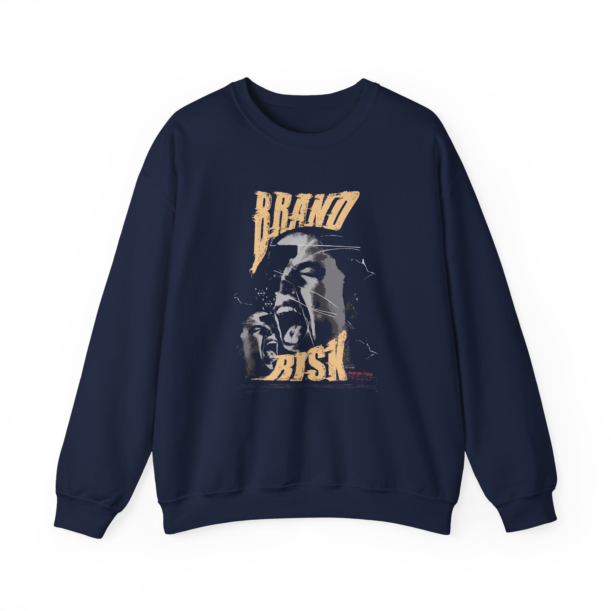Adin Ross  Brand Risk Unisex Heavy Blendâ„¢ Crewneck Sweatshirt