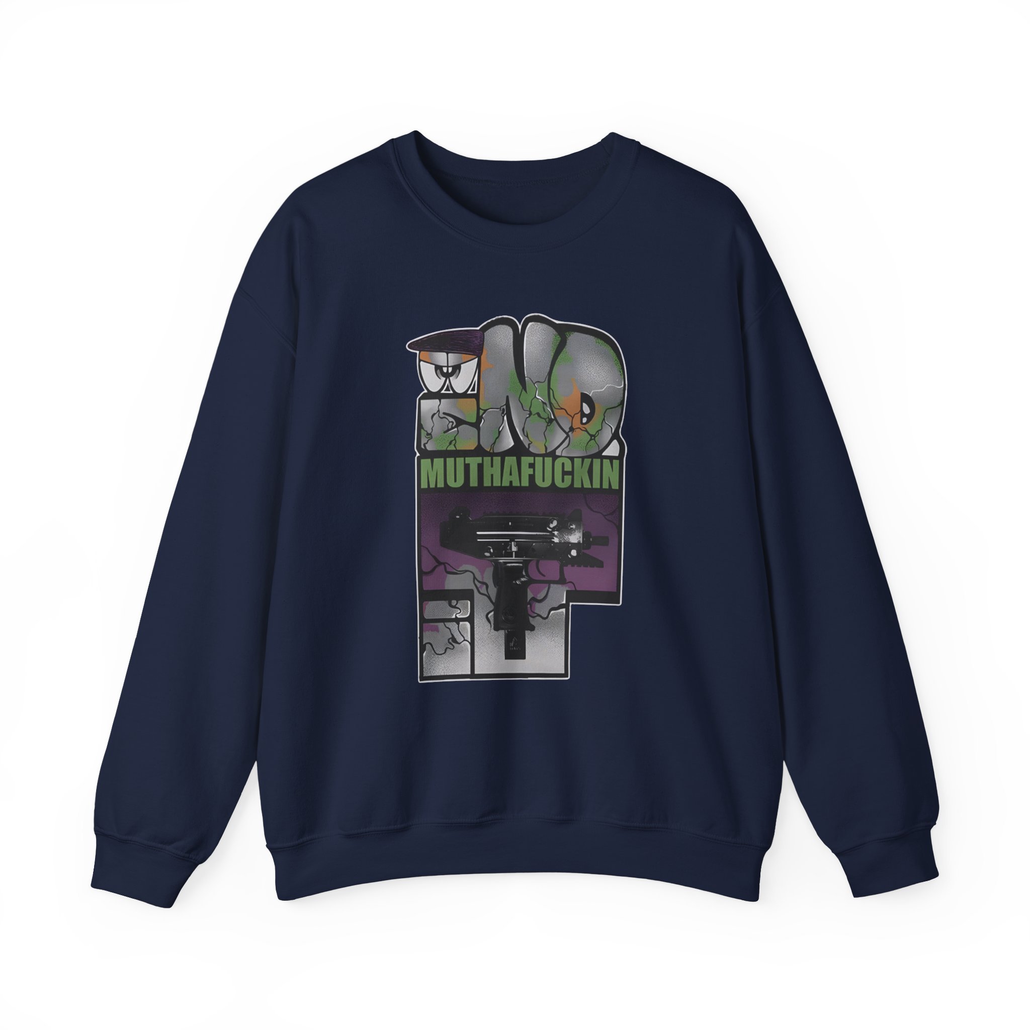 End It Muthafuckin Unisex Heavy Blend Crewneck Sweatshirt