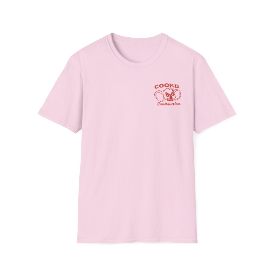 Cookd Construction Koala Unisex Softstyle T-Shirt