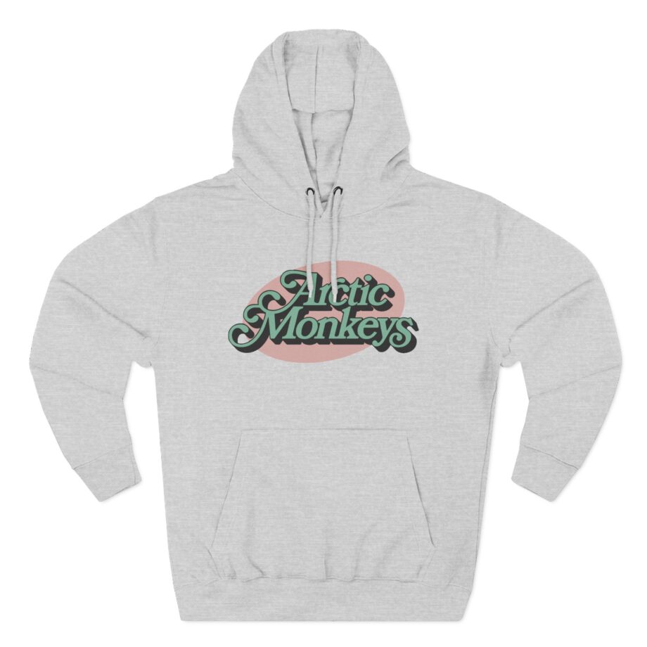 Arctic Monkeys Ornate Logo Three-Panel Fleece Hoodie