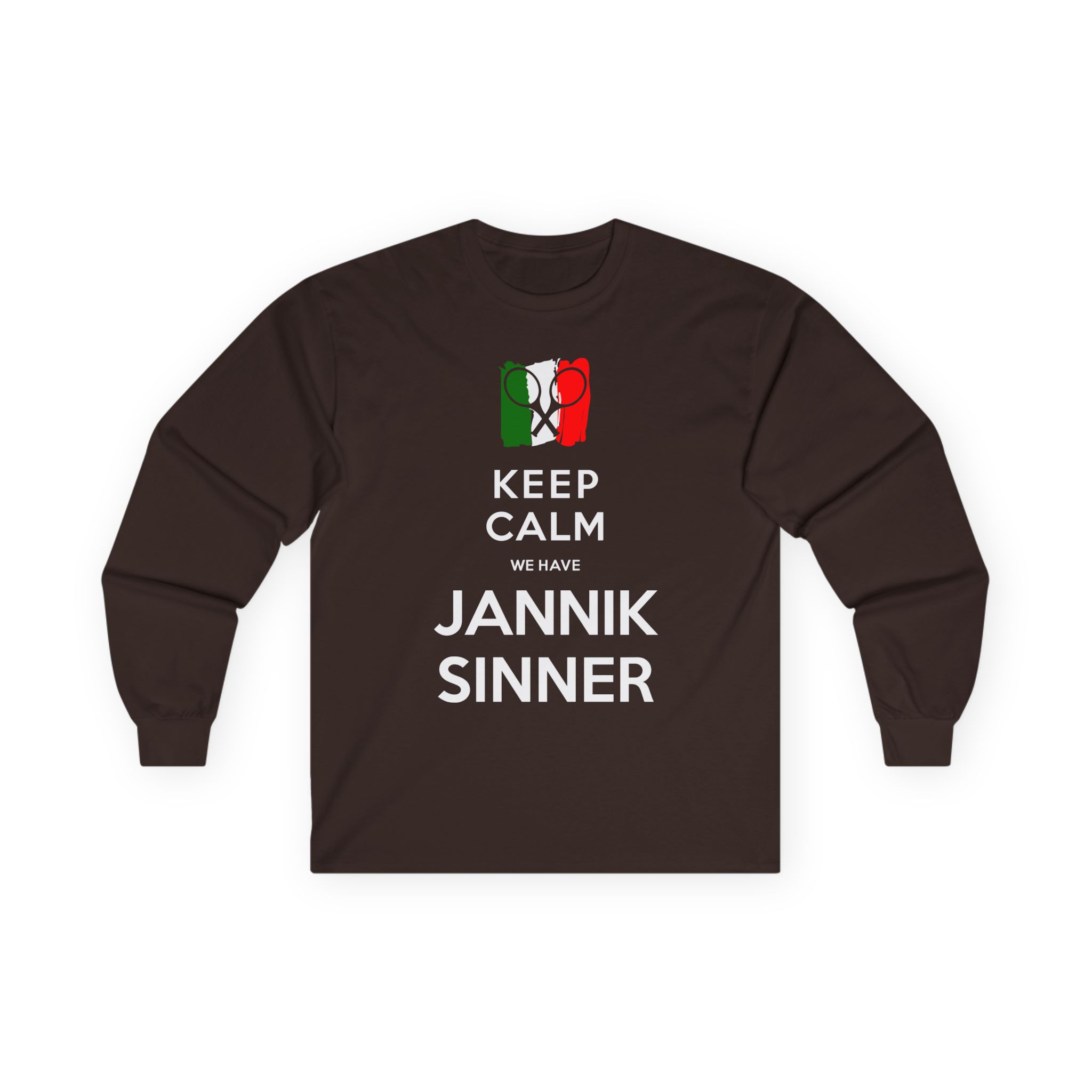 Jannik Sinner Keep Calm We Have Unisex Ultra Cotton Long Sleeve Tee