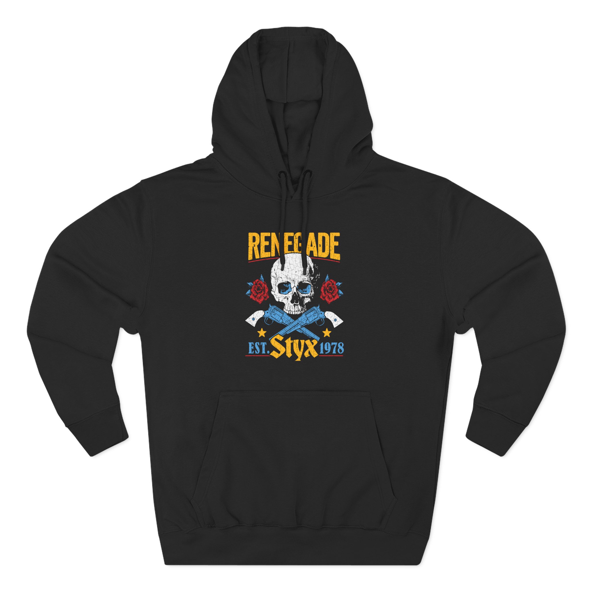 Styx Three-Panel Fleece Hoodie