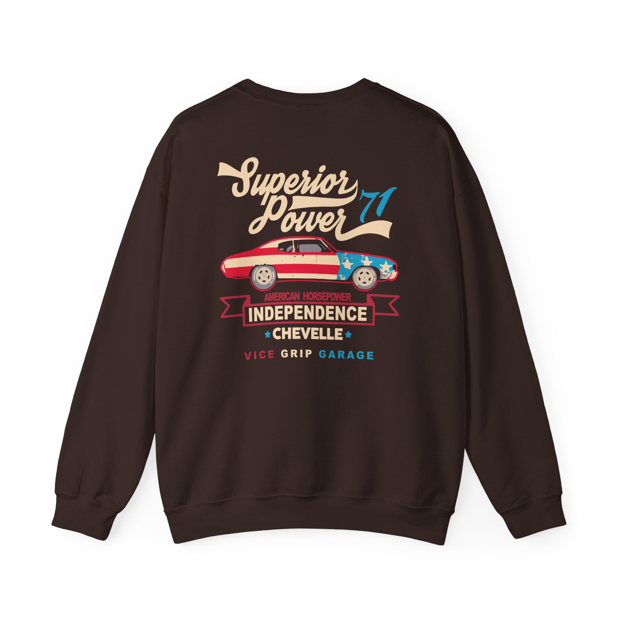 Vicegripgarage Superior Power Independence Unisex Heavy Blendâ„¢ Crewneck Sweatshirt