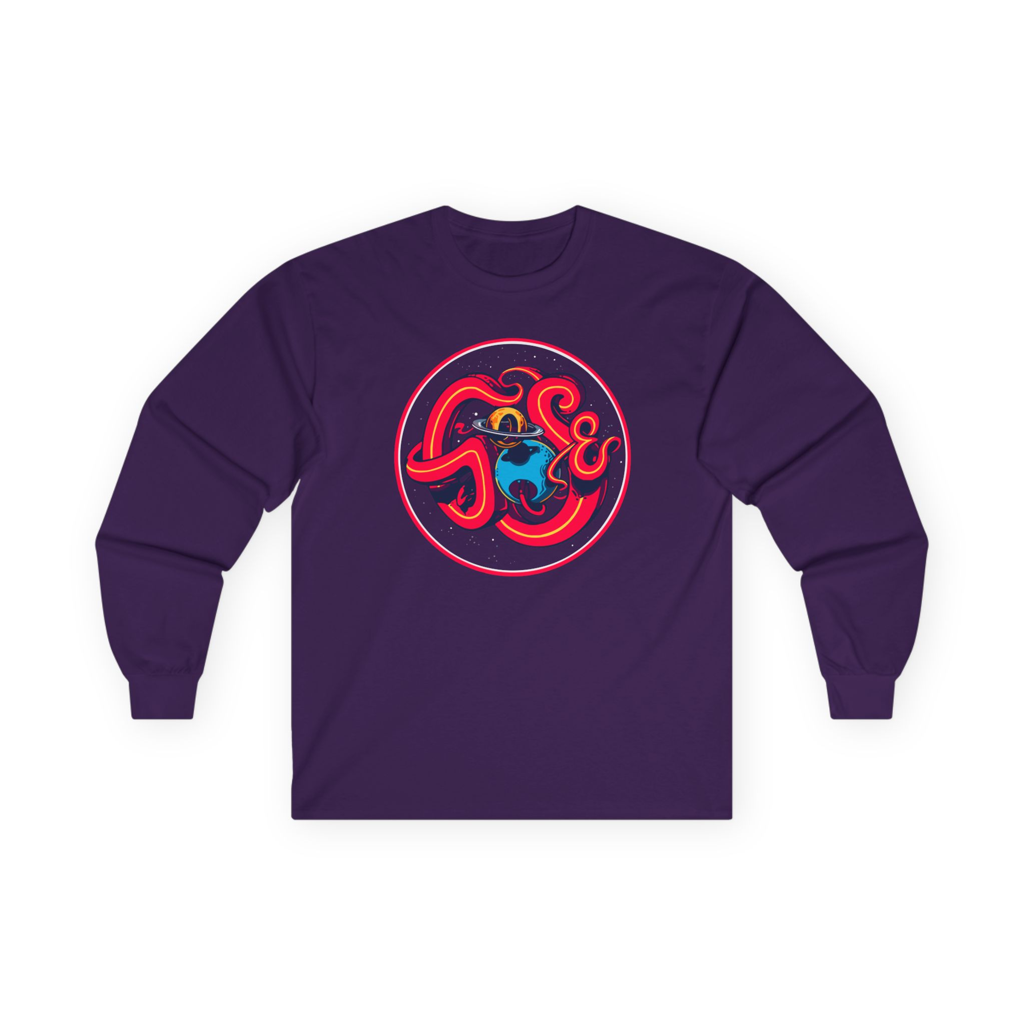 Goose Planetary Unisex Ultra Cotton Long Sleeve Tee