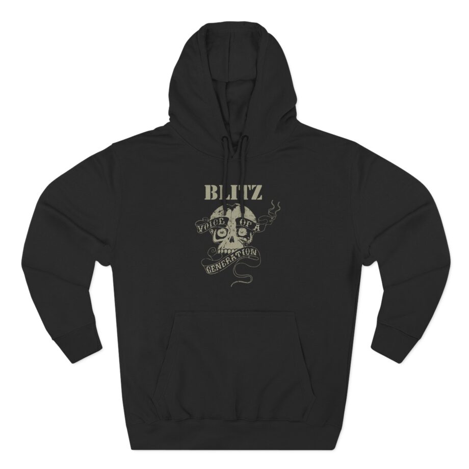 Blitz Voice Of A Generation Three-Panel Fleece Hoodie