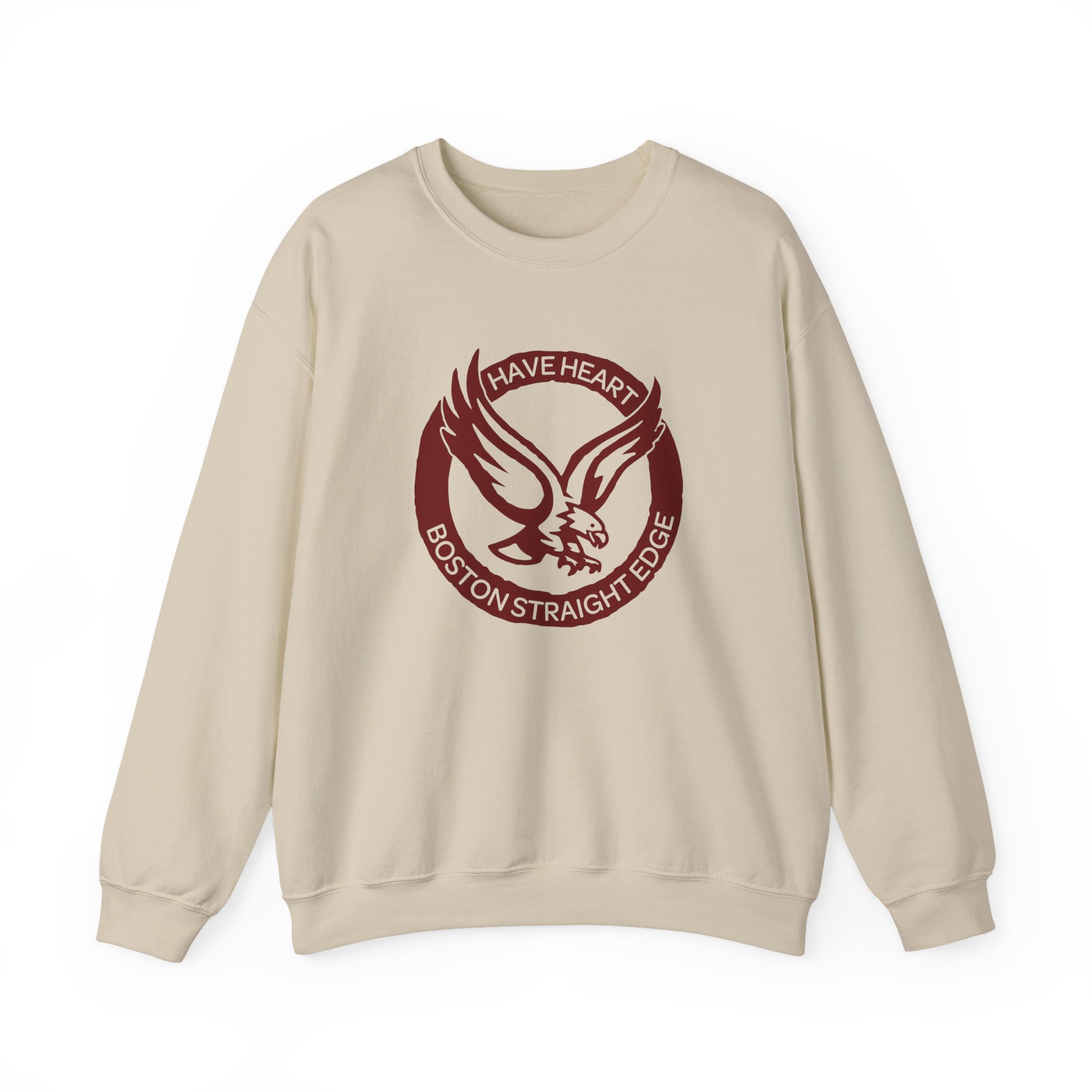 Have Heart Boston Straight Edge Unisex Heavy Blendâ„¢ Crewneck Sweatshirt