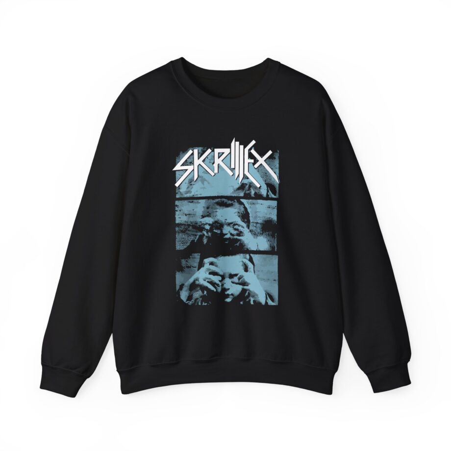 Skrillex Graphic Unisex Heavy Blend™ Crewneck Sweatshirt