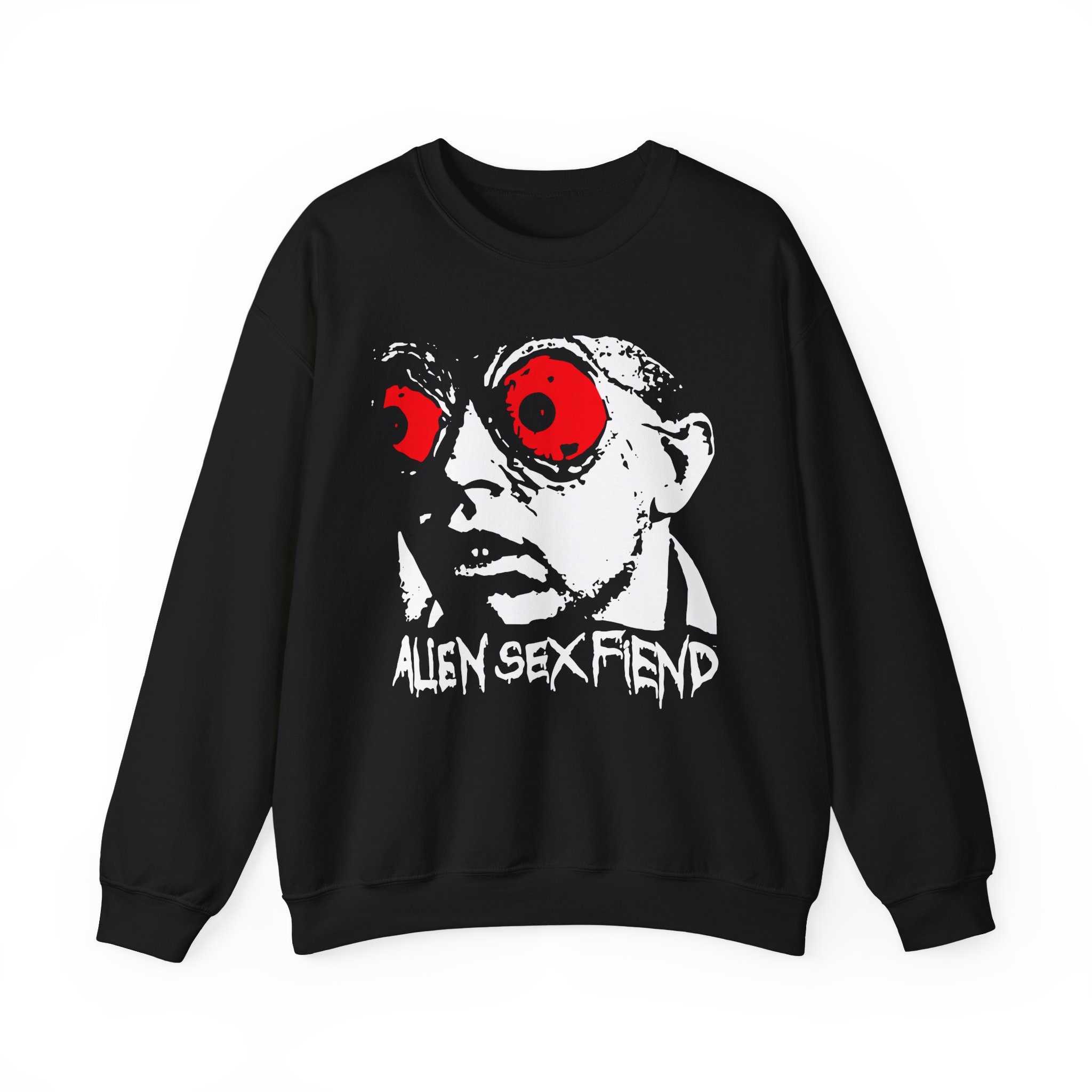 Alien Sex Fiend Acid Bath Unisex Heavy Blendâ„¢ Crewneck Sweatshirt