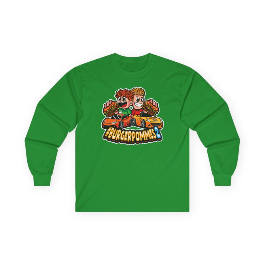 Burger Pommes Unisex Ultra Cotton Long Sleeve Tee