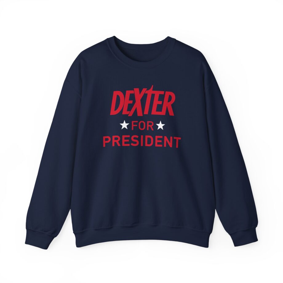 Dexter For President Unisex Heavy Blend™ Crewneck Sweatshirt