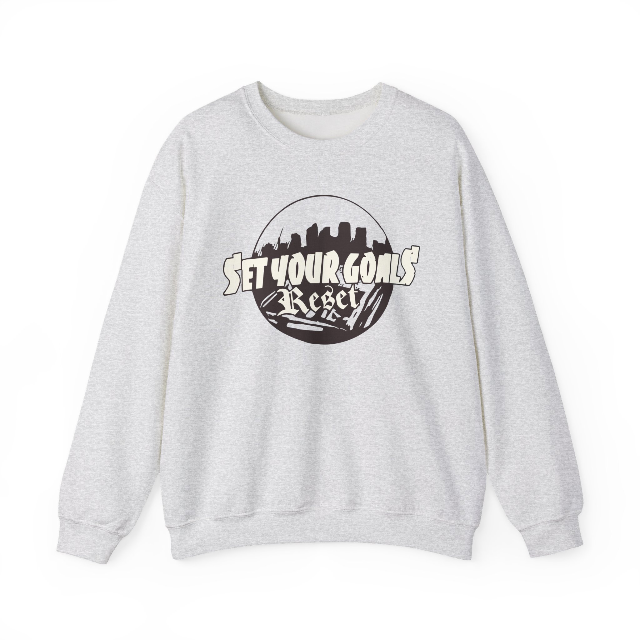 Set Your Goals Reset Unisex Heavy Blendâ„¢ Crewneck Sweatshirt