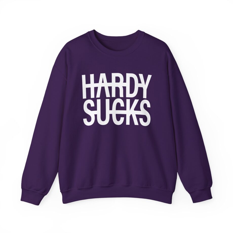Hardy Hardy Sucks Unisex Heavy Blend™ Crewneck Sweatshirt