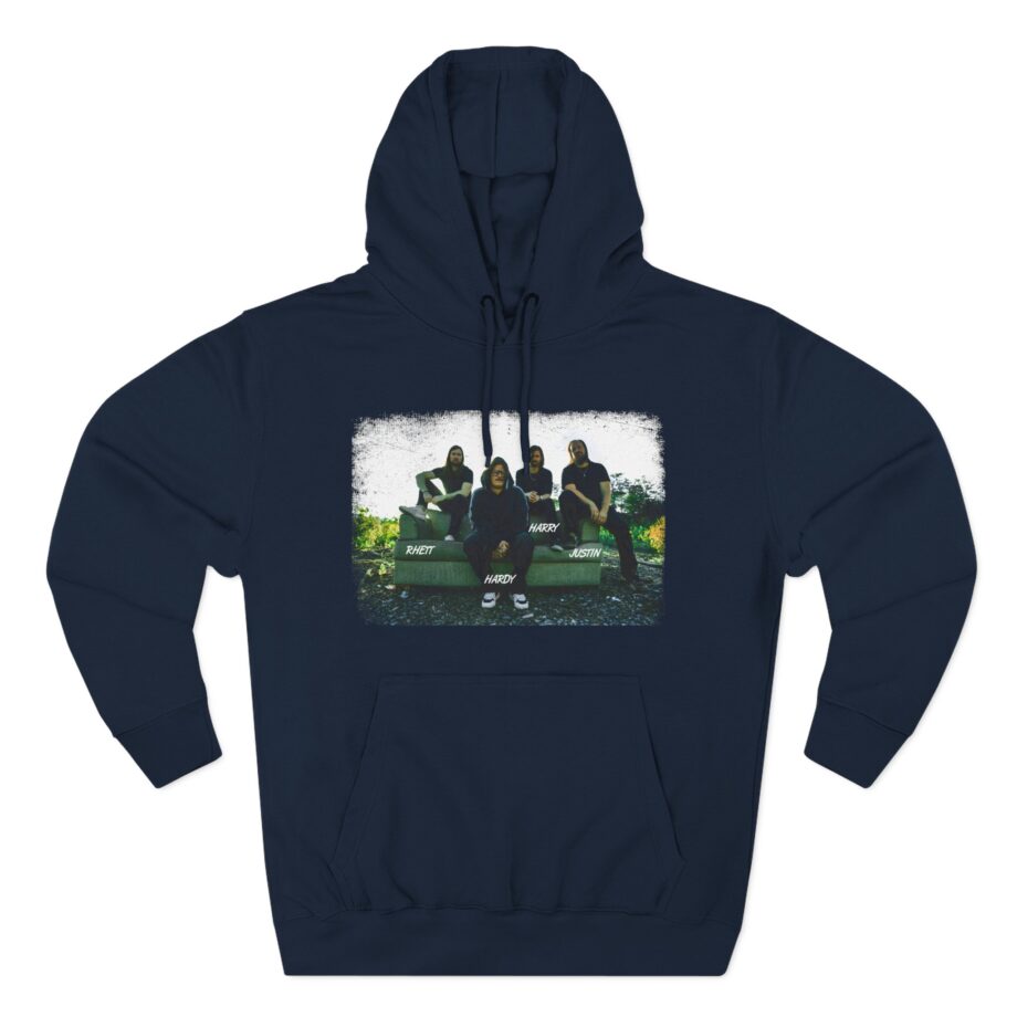 Hardy Band Photo Three-Panel Fleece Hoodie