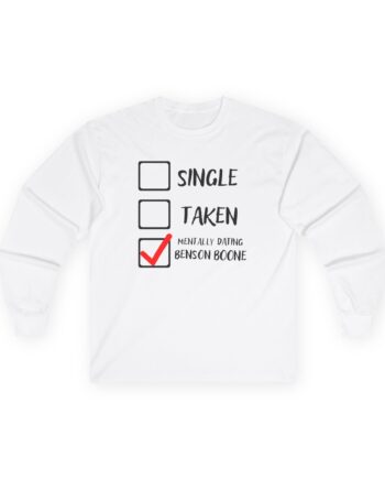 Benson Boone Mentally Dating Unisex Ultra Cotton Long Sleeve Tee