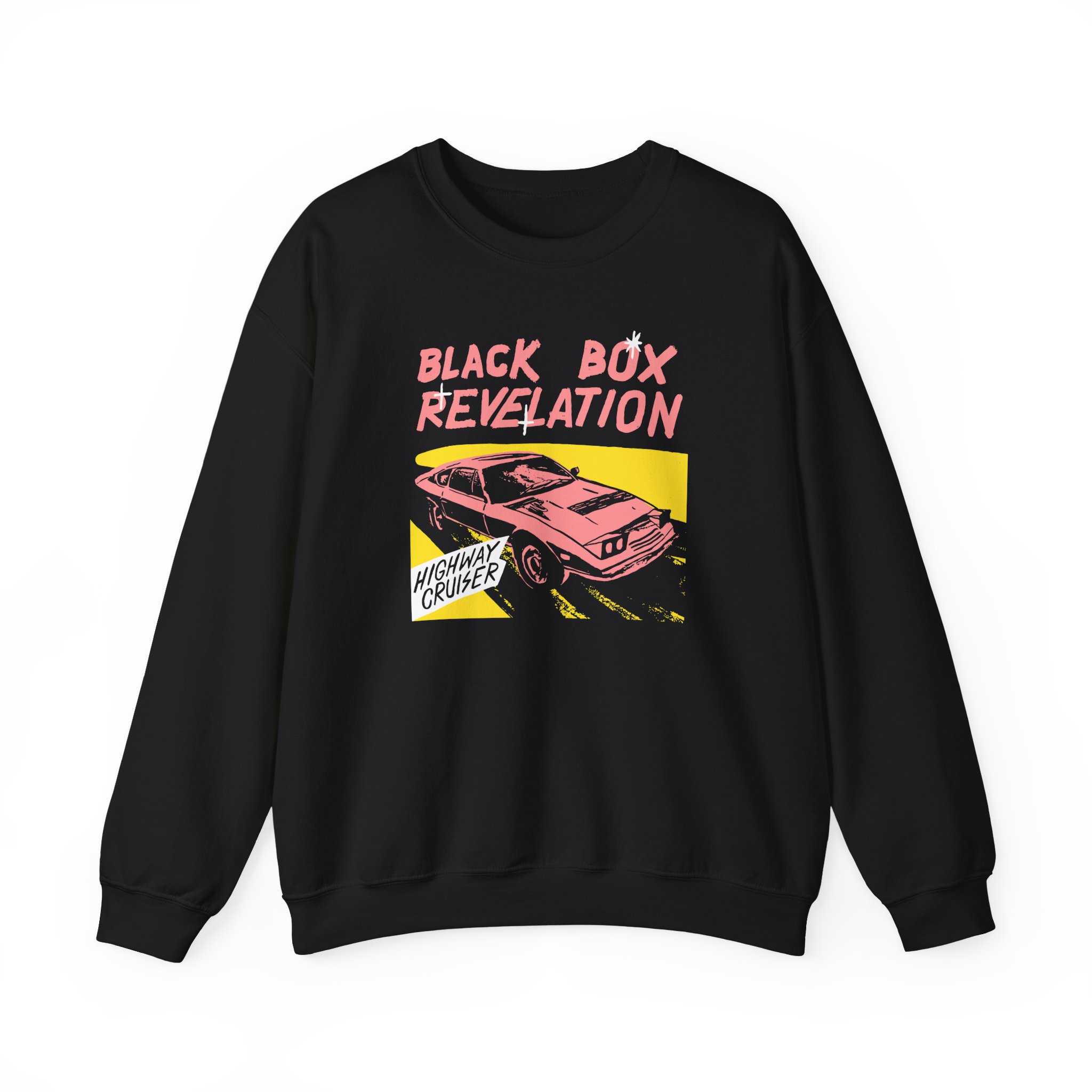 Seasick Steve Black Box Revelation Unisex Heavy Blendâ„¢ Crewneck Sweatshirt