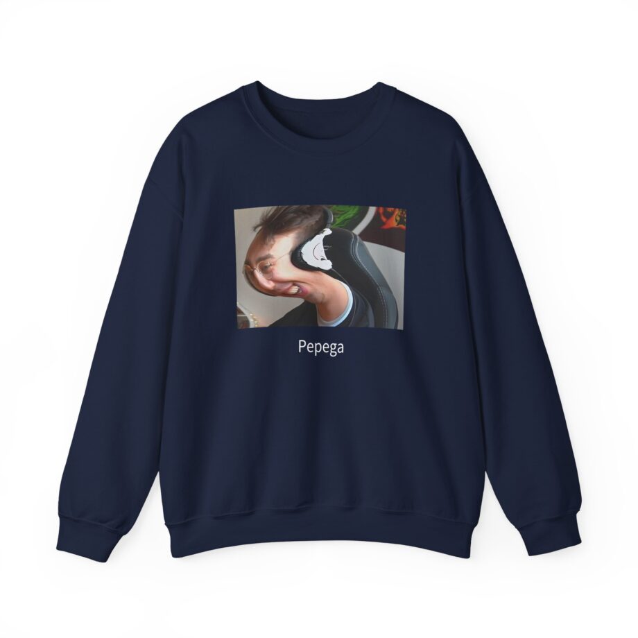 Papaplatte Pepega Unisex Heavy Blend™ Crewneck Sweatshirt