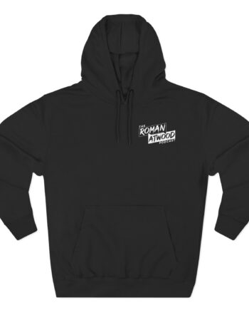 Roman Atwood Podcast Three-Panel Fleece Hoodie