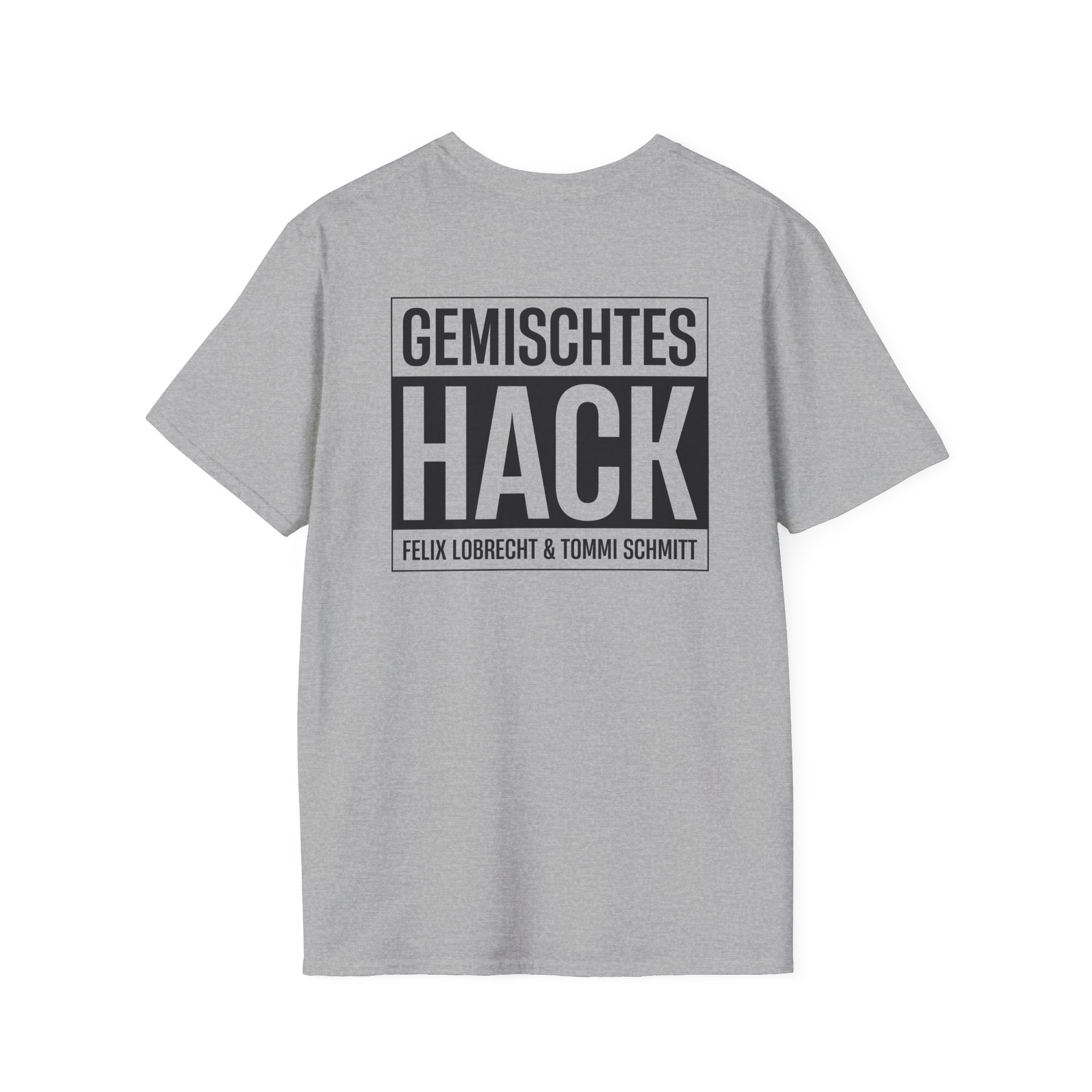 Gemischtes Hack Logo Unisex Softstyle T-Shirt