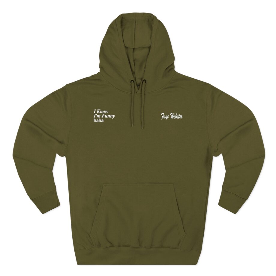 Faye Webster I Know I'm Funny Haha Three-Panel Fleece Hoodie
