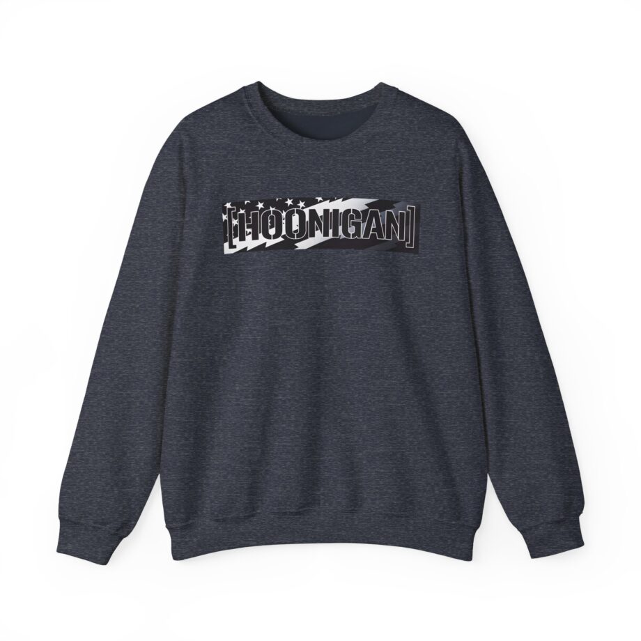 Ken Block Hoonigan Stars & Stripes Censor Bar Unisex Heavy Blend™ Crewneck Sweatshirt