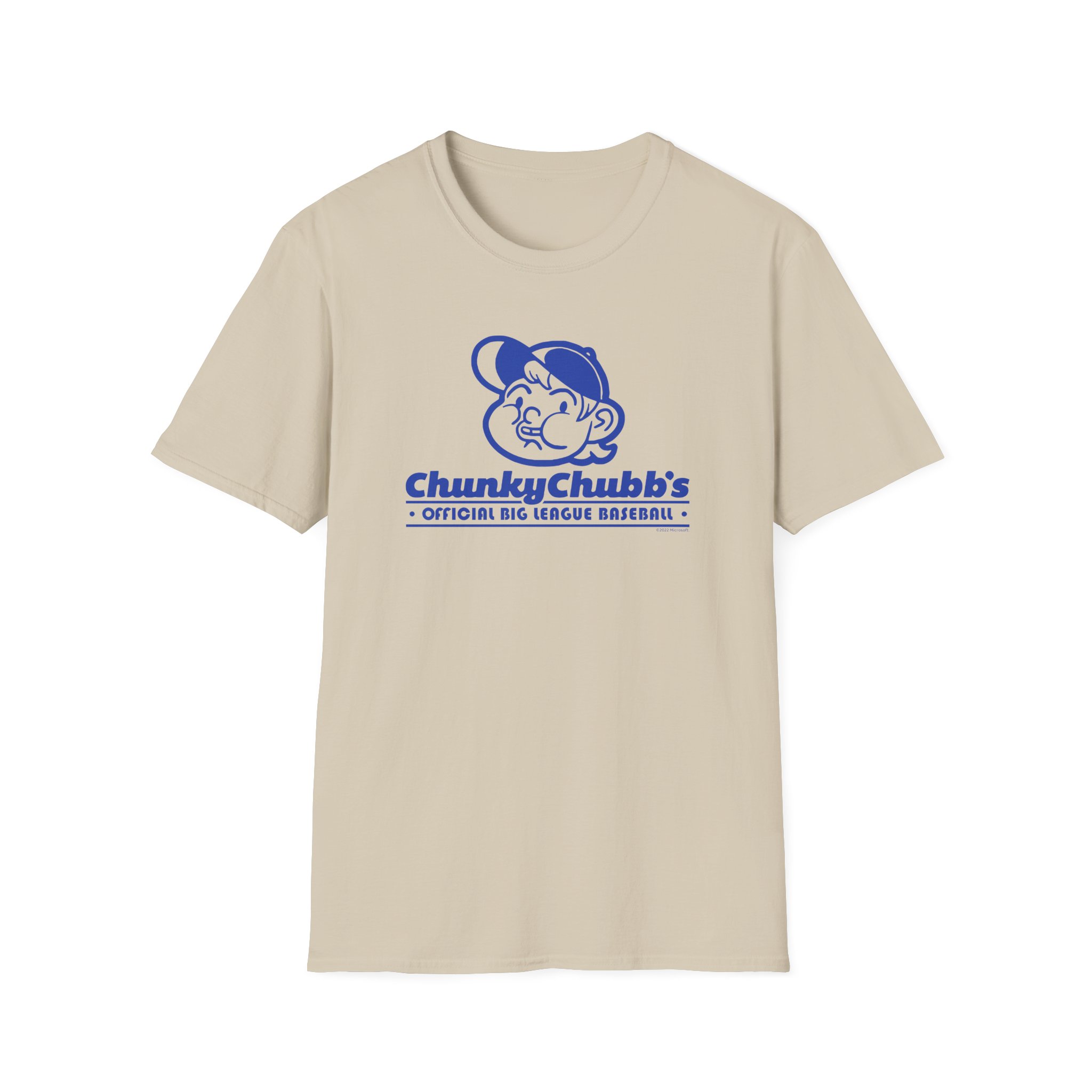 Grounded Chunky Chubb's Baseball Unisex Softstyle T-Shirt