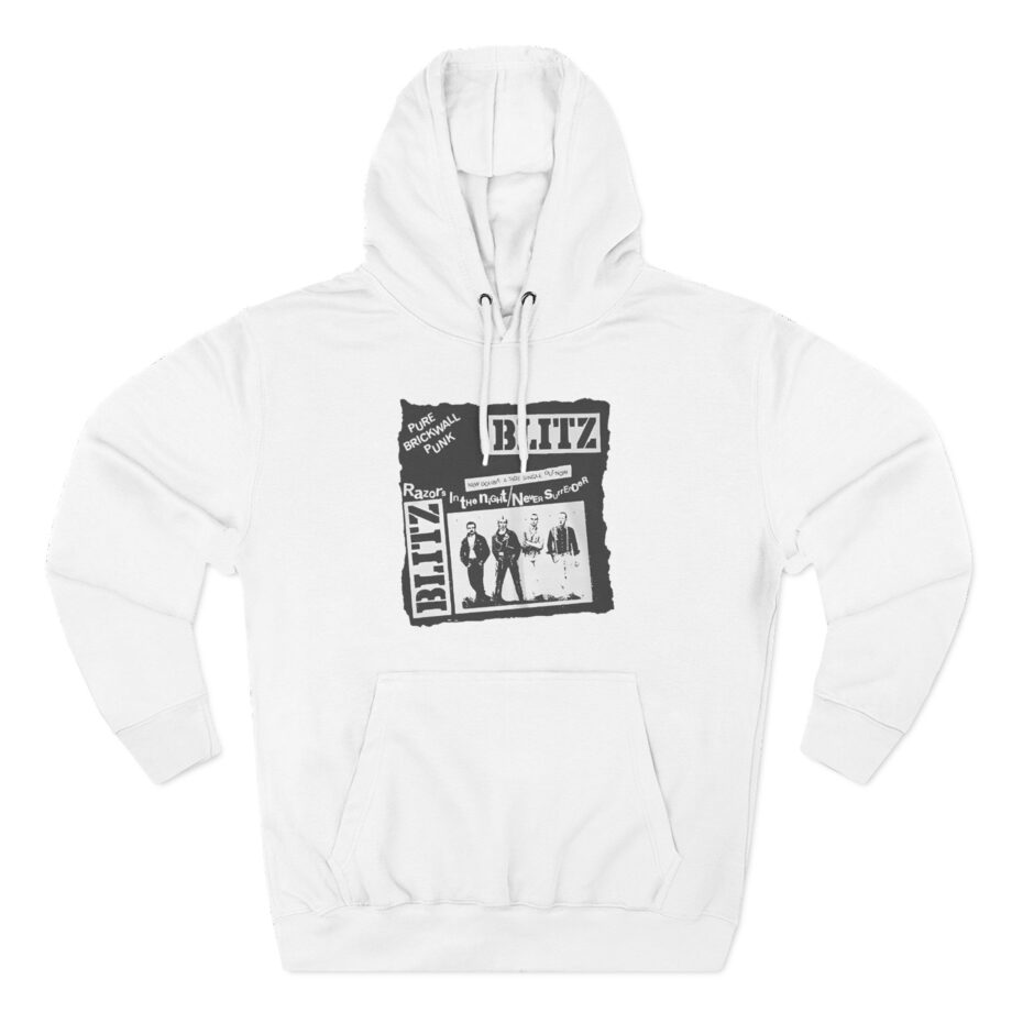 Blitz Pure Brick Wall  Three-Panel Fleece Hoodie