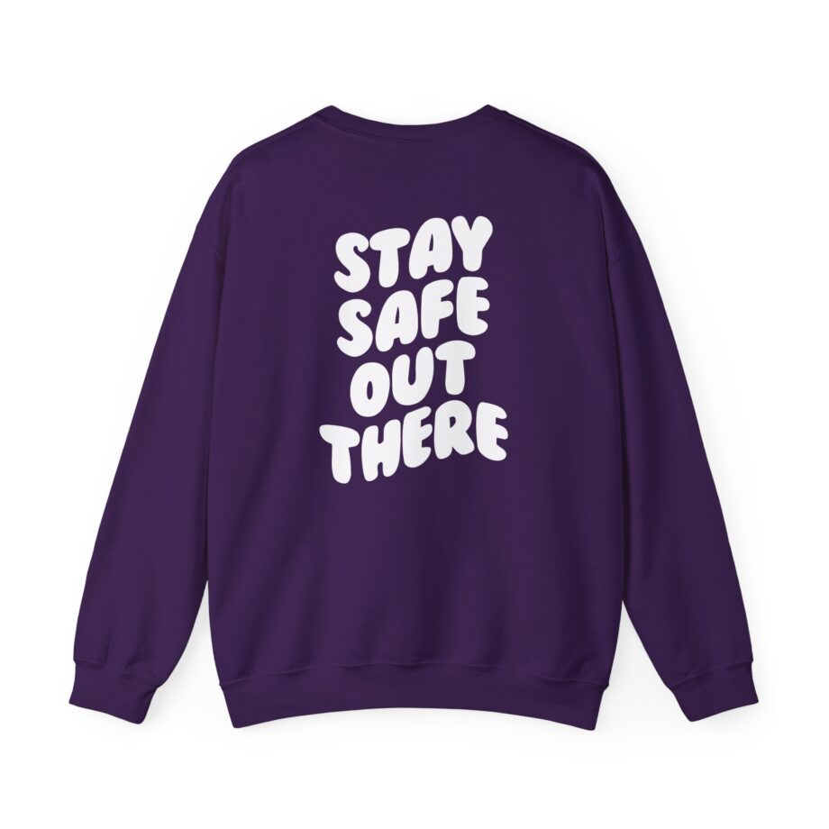 Kendall Rae Stay Safe Out There Unisex Heavy Blend™ Crewneck Sweatshirt