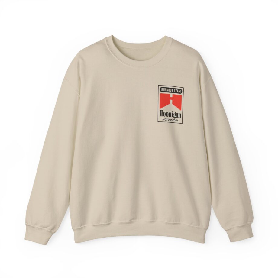 Ken Block Hoonigan Burnout Team  Unisex Heavy Blend™ Crewneck Sweatshirt