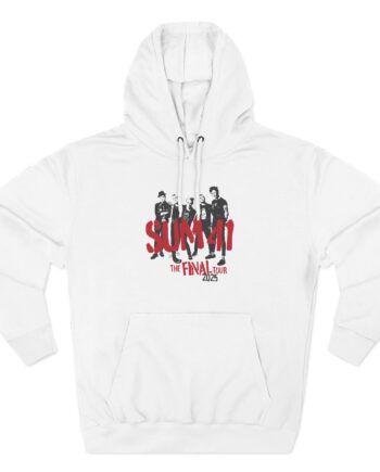 Sum 41 the Final Tour Three-Panel Fleece Hoodie