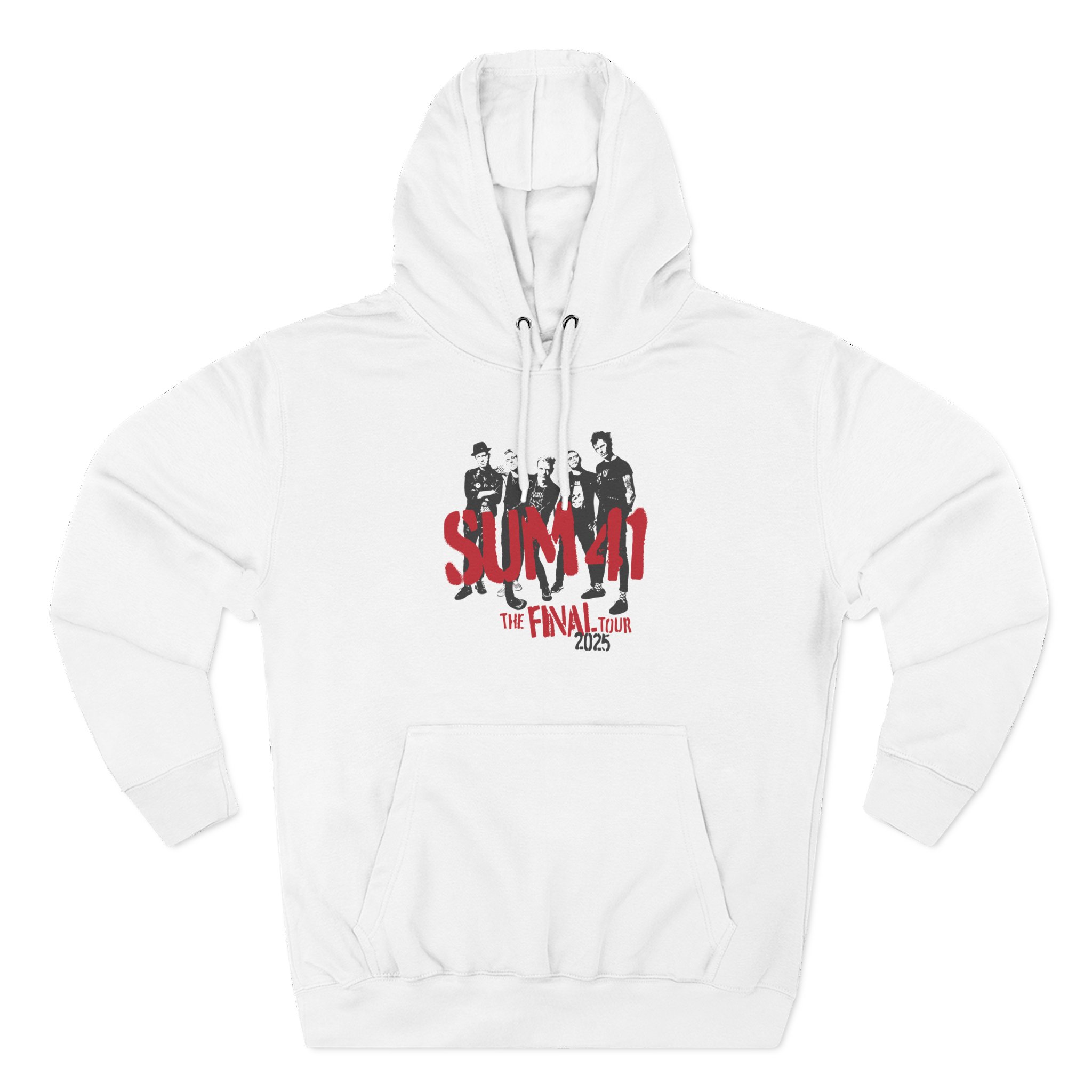 Sum 41 the Final Tour Three-Panel Fleece Hoodie
